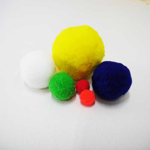 2cm毛絨球