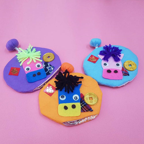 馬年鎖匙扣材料包